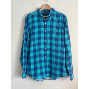 Vineyard Vines Mens Plaid Button Down Shirt Large